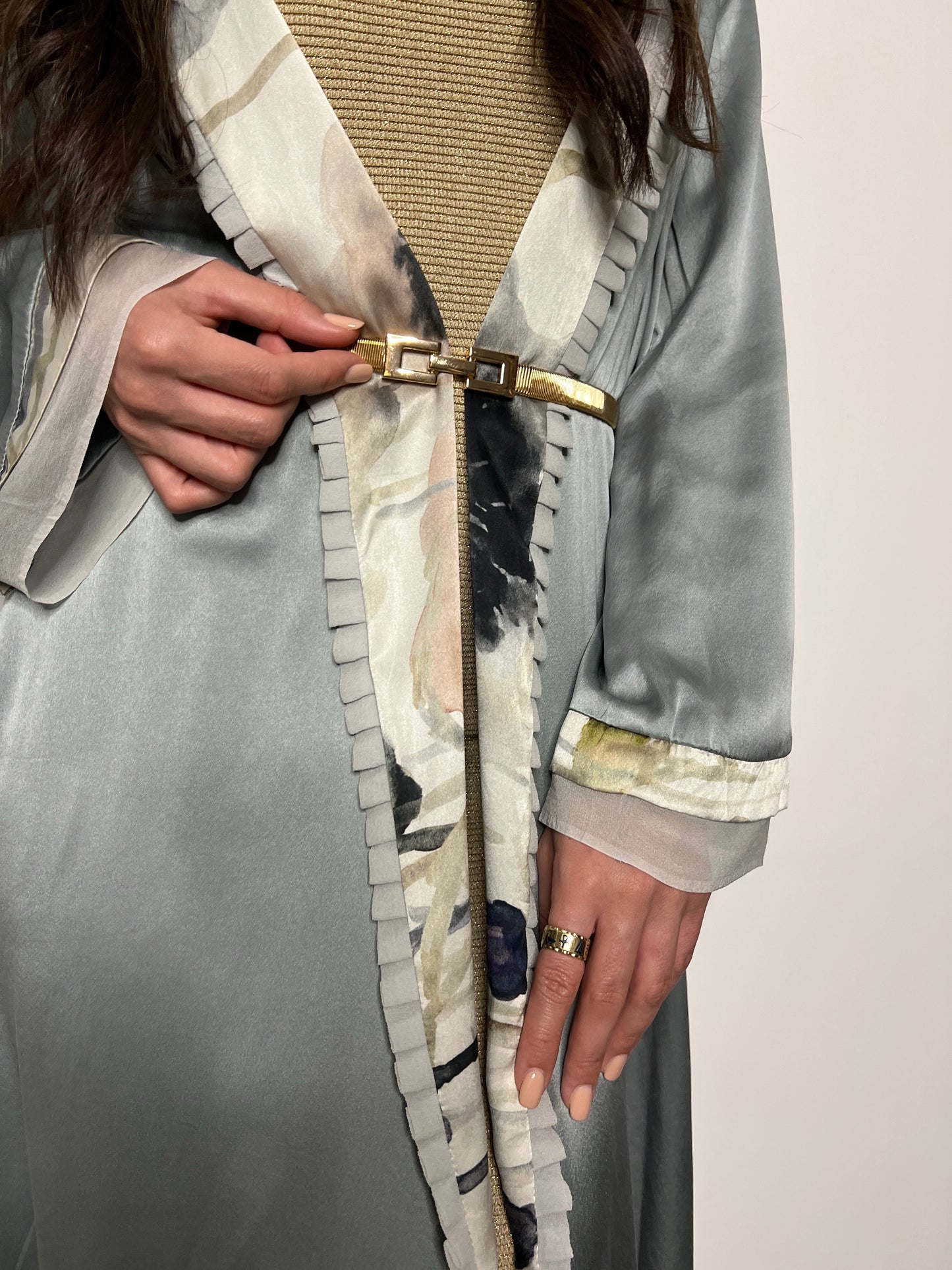 Whispers of Silk Abaya