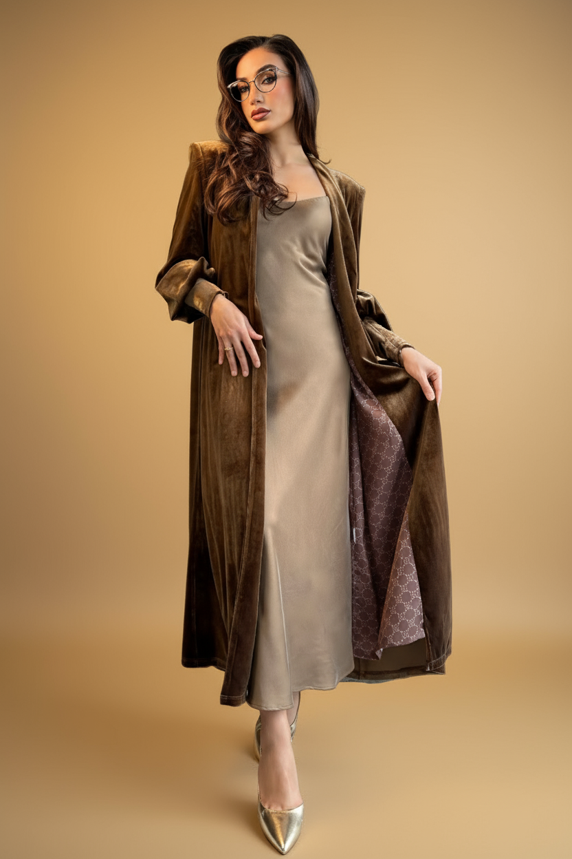 Empress Abaya | Brown