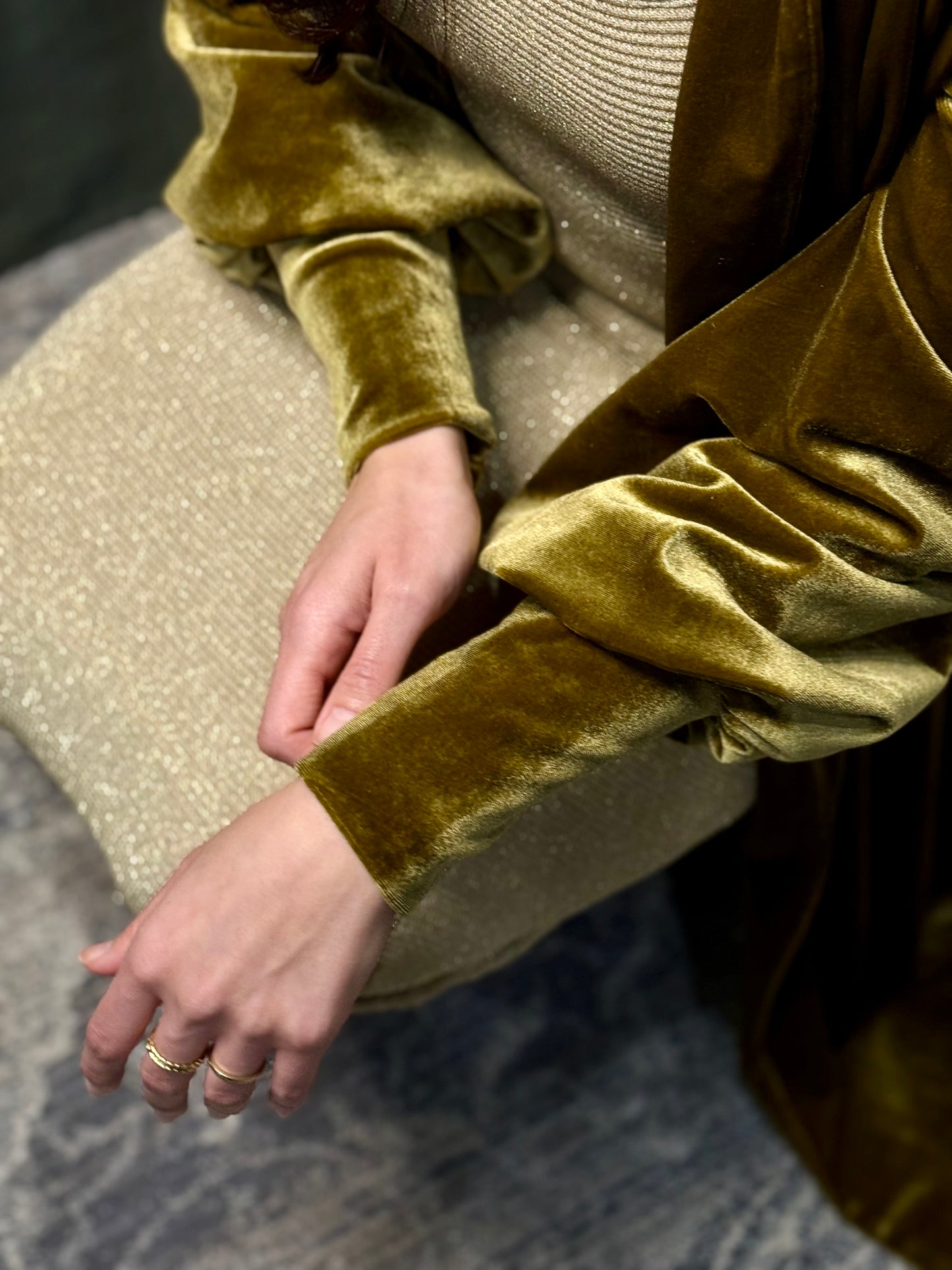 Empress Abaya | Gold