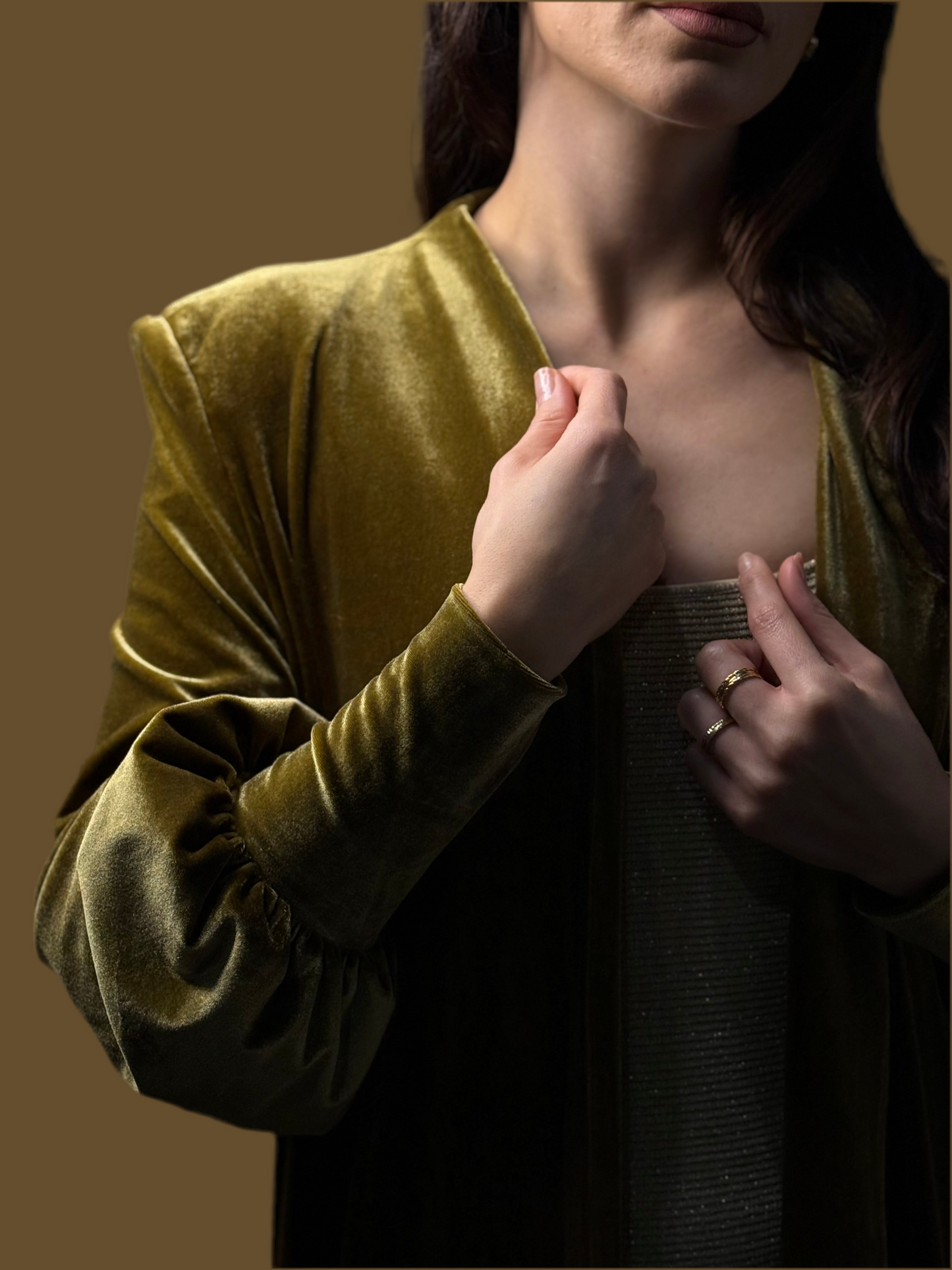 Empress Abaya | Gold
