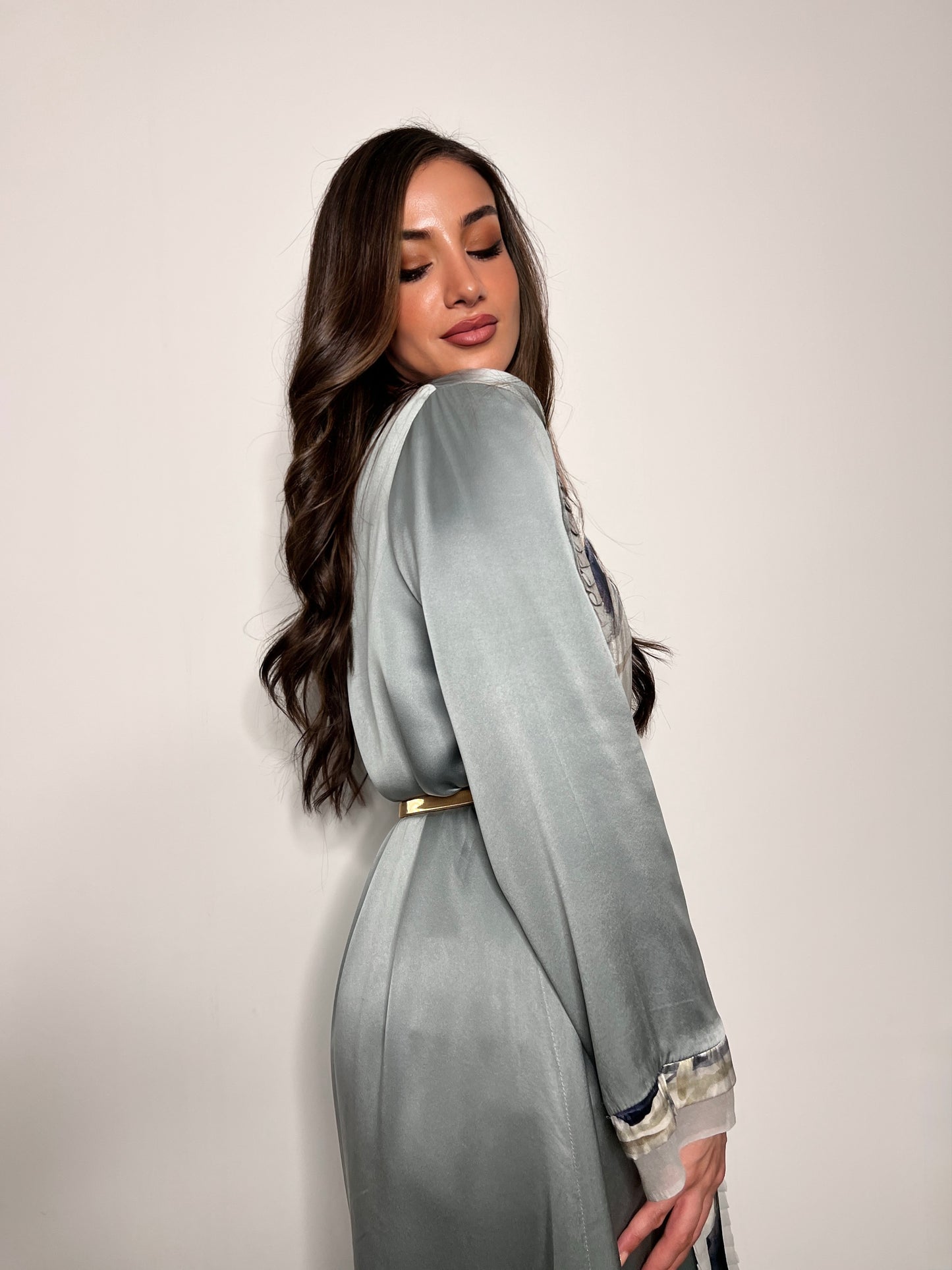 Whispers of Silk Abaya