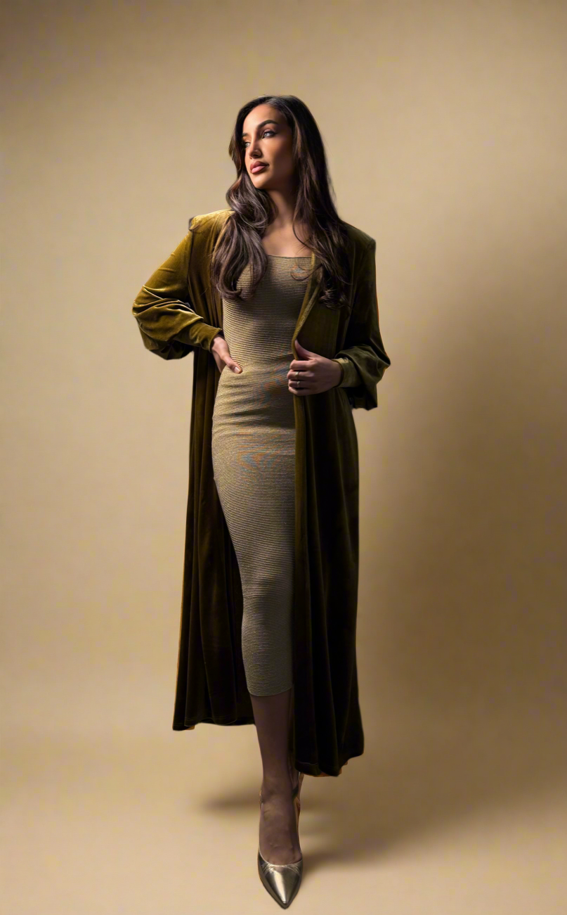 Empress Abaya | Gold