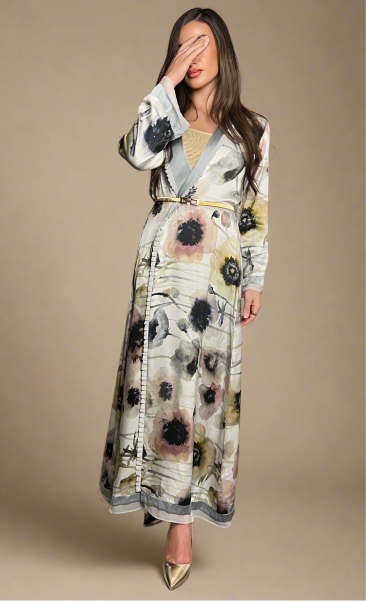 Whispers of Silk Abaya