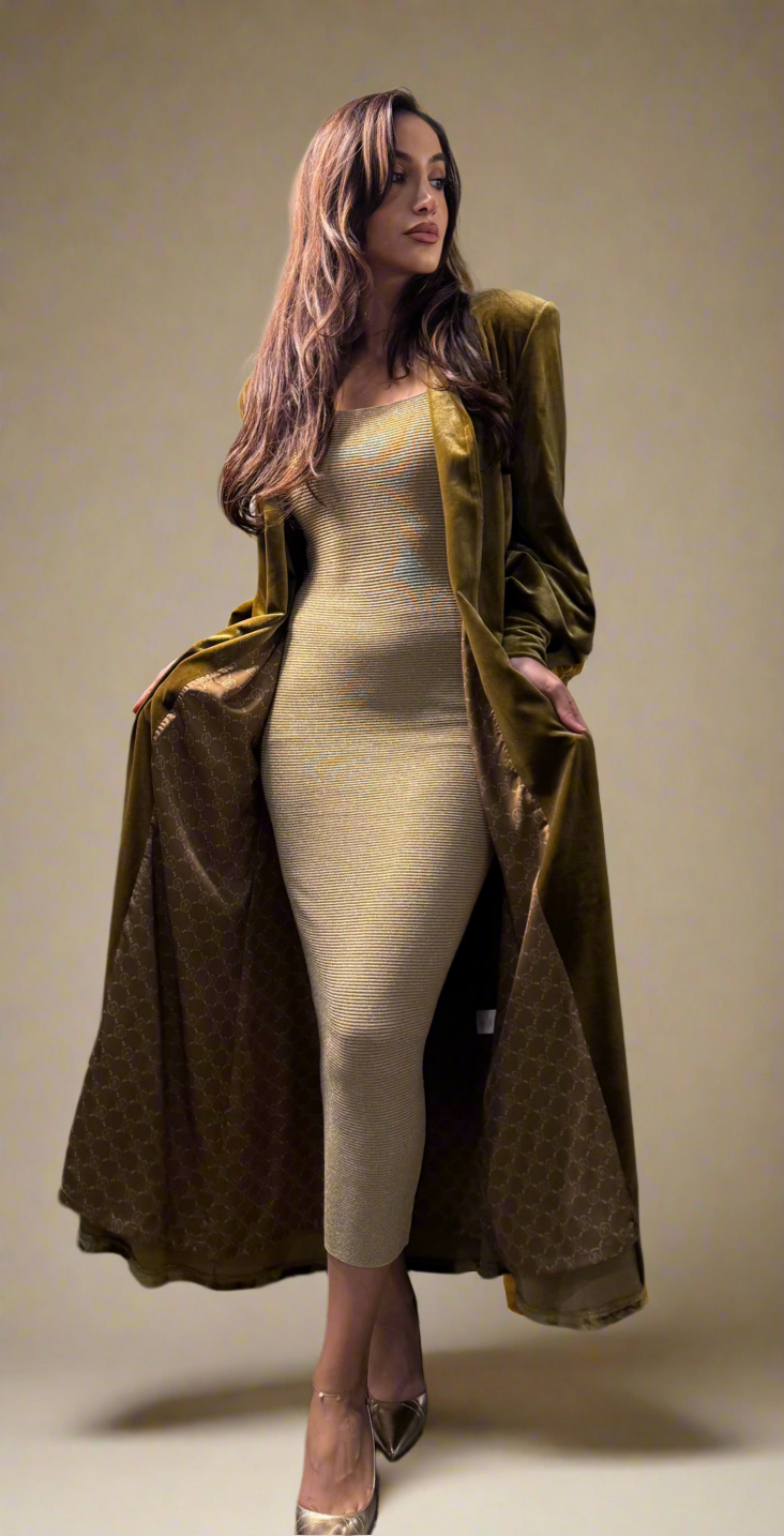 Empress Abaya | Gold
