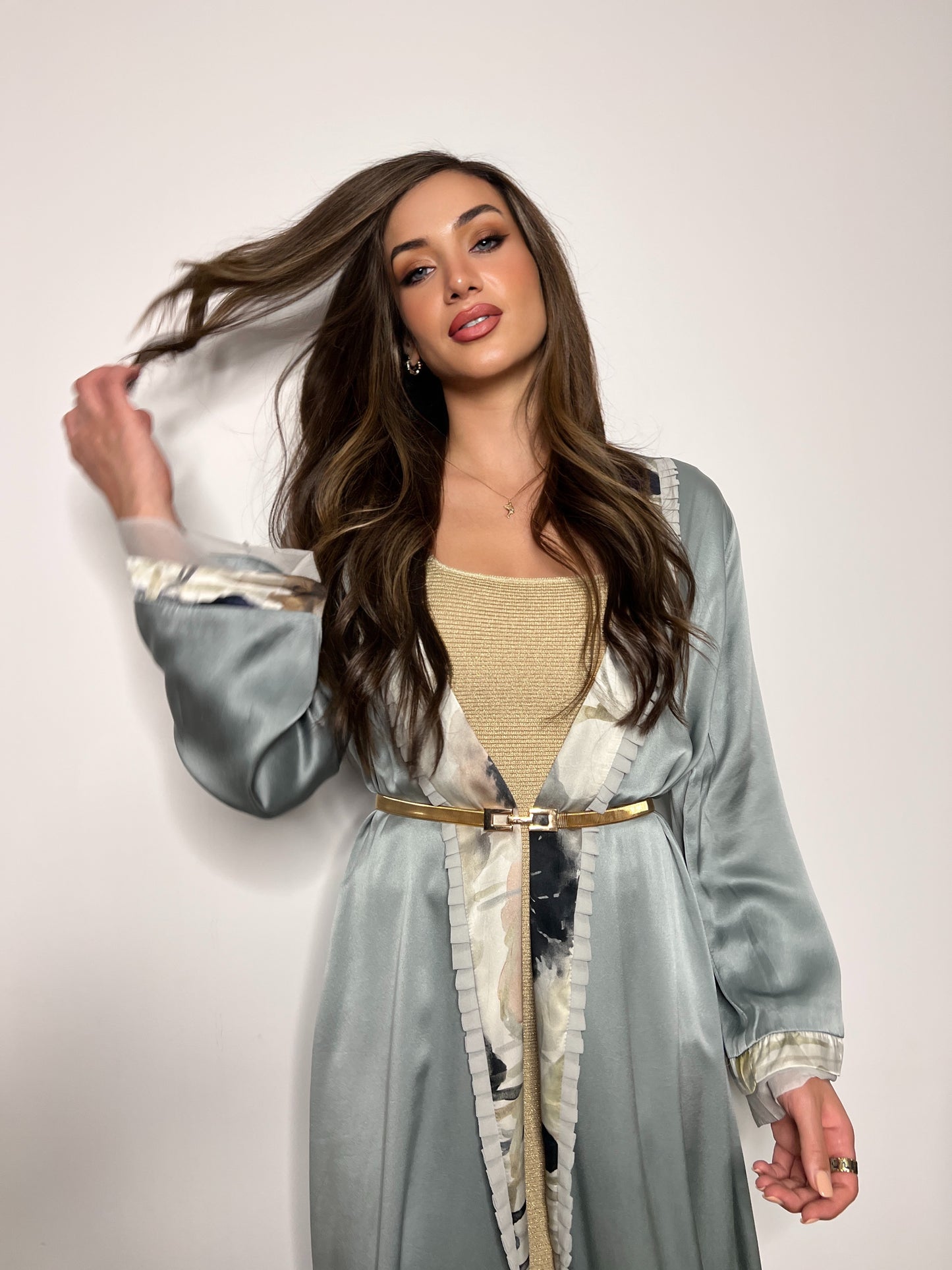 Whispers of Silk Abaya