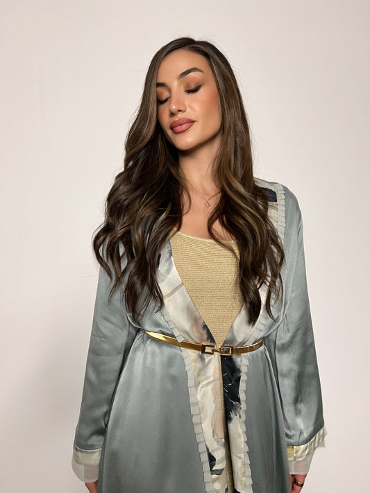 Whispers of Silk Abaya