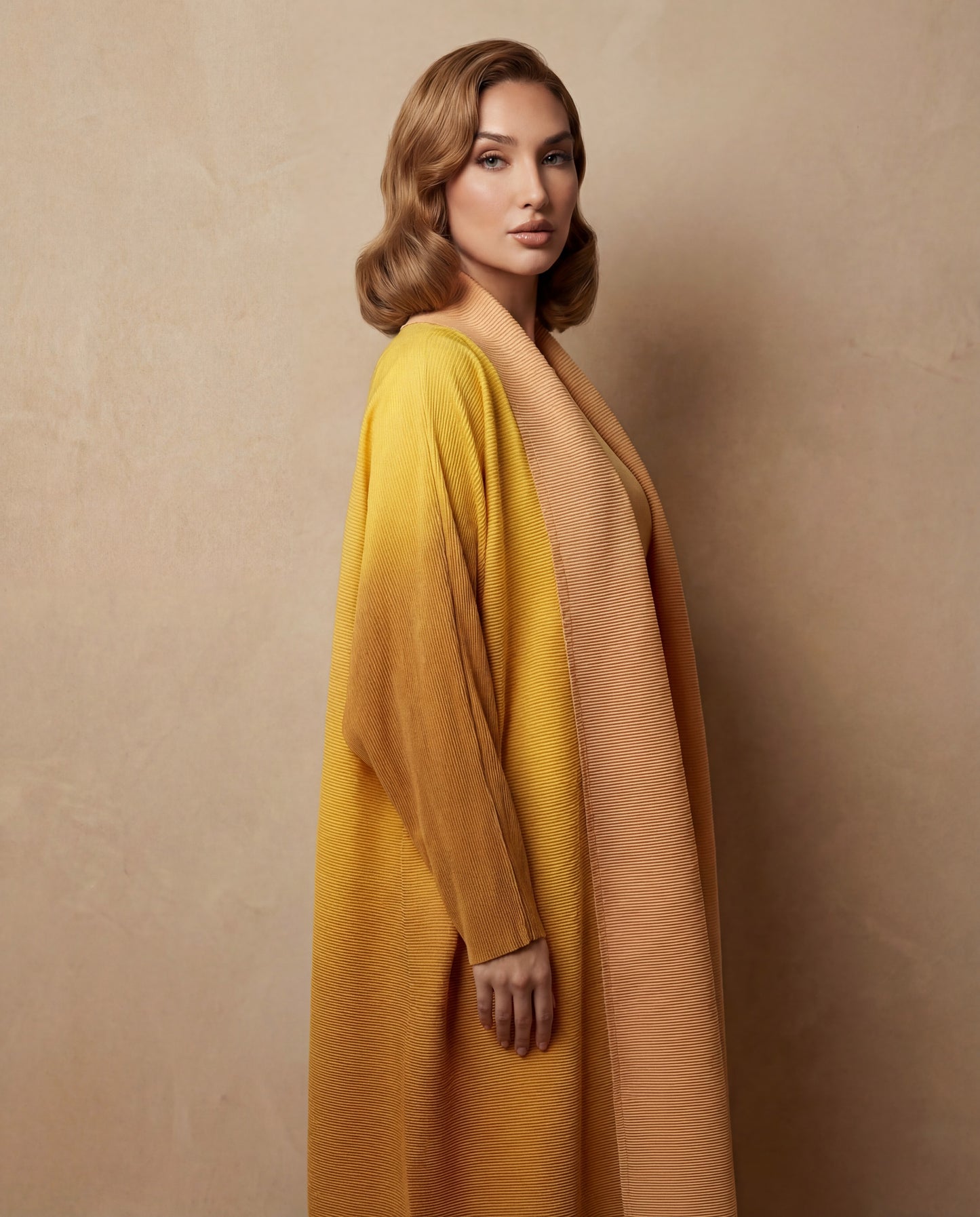 Céleste Dhahab Abaya 2-Piece Set+Shawl