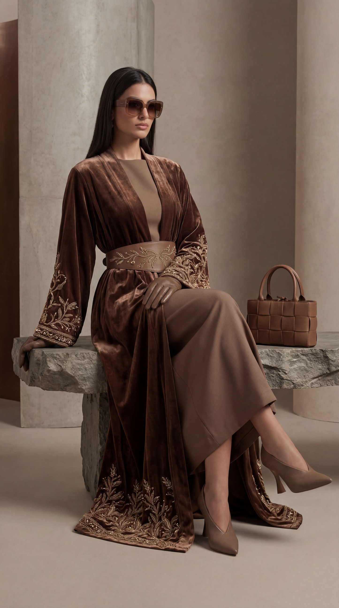 Velours Atelier | Brun Terre