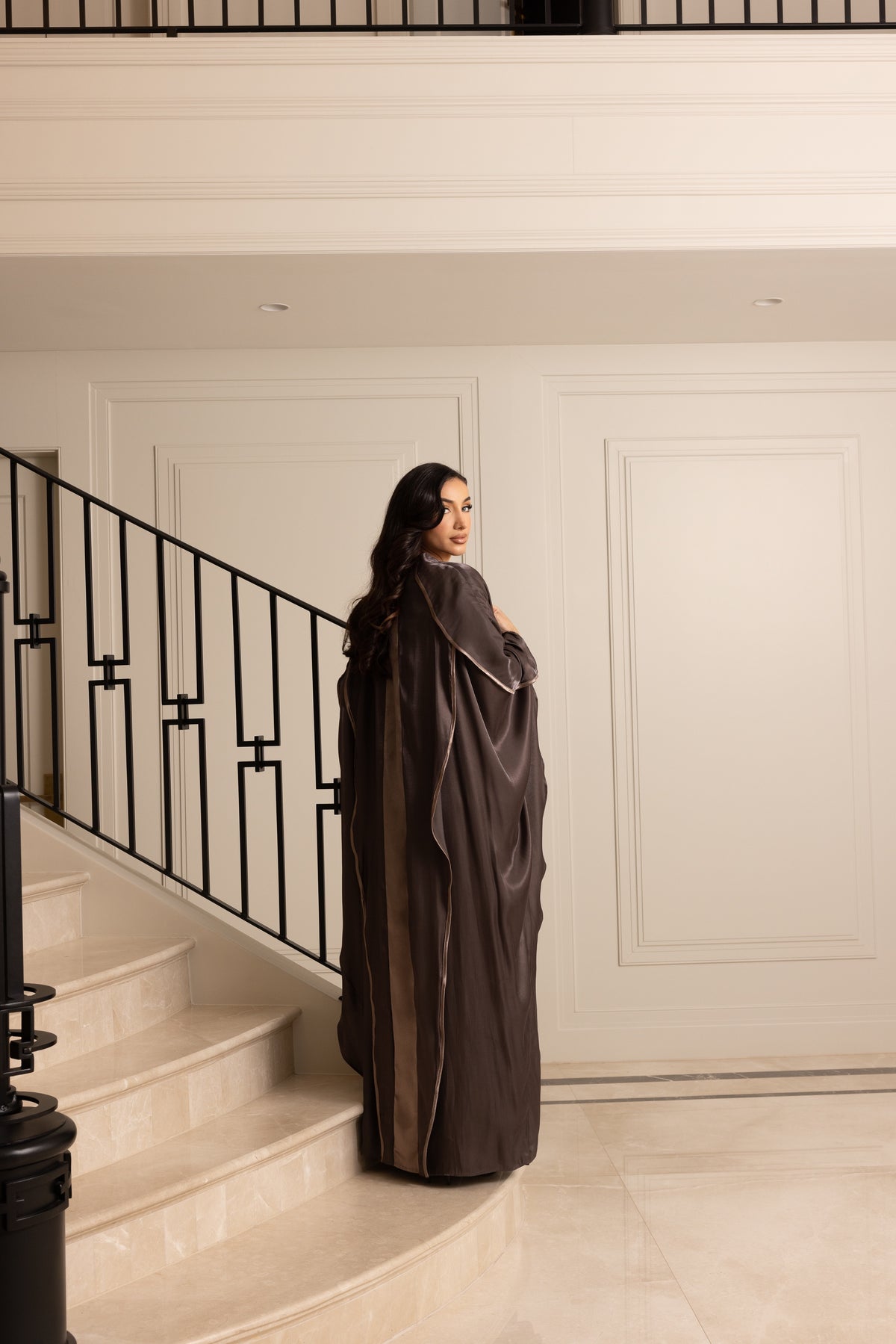 Lunar Veil Abaya Set