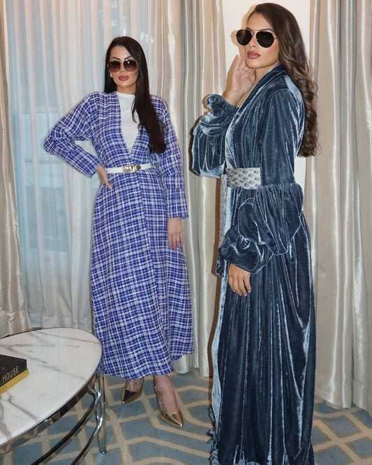 Bleu Impériale +Shawl