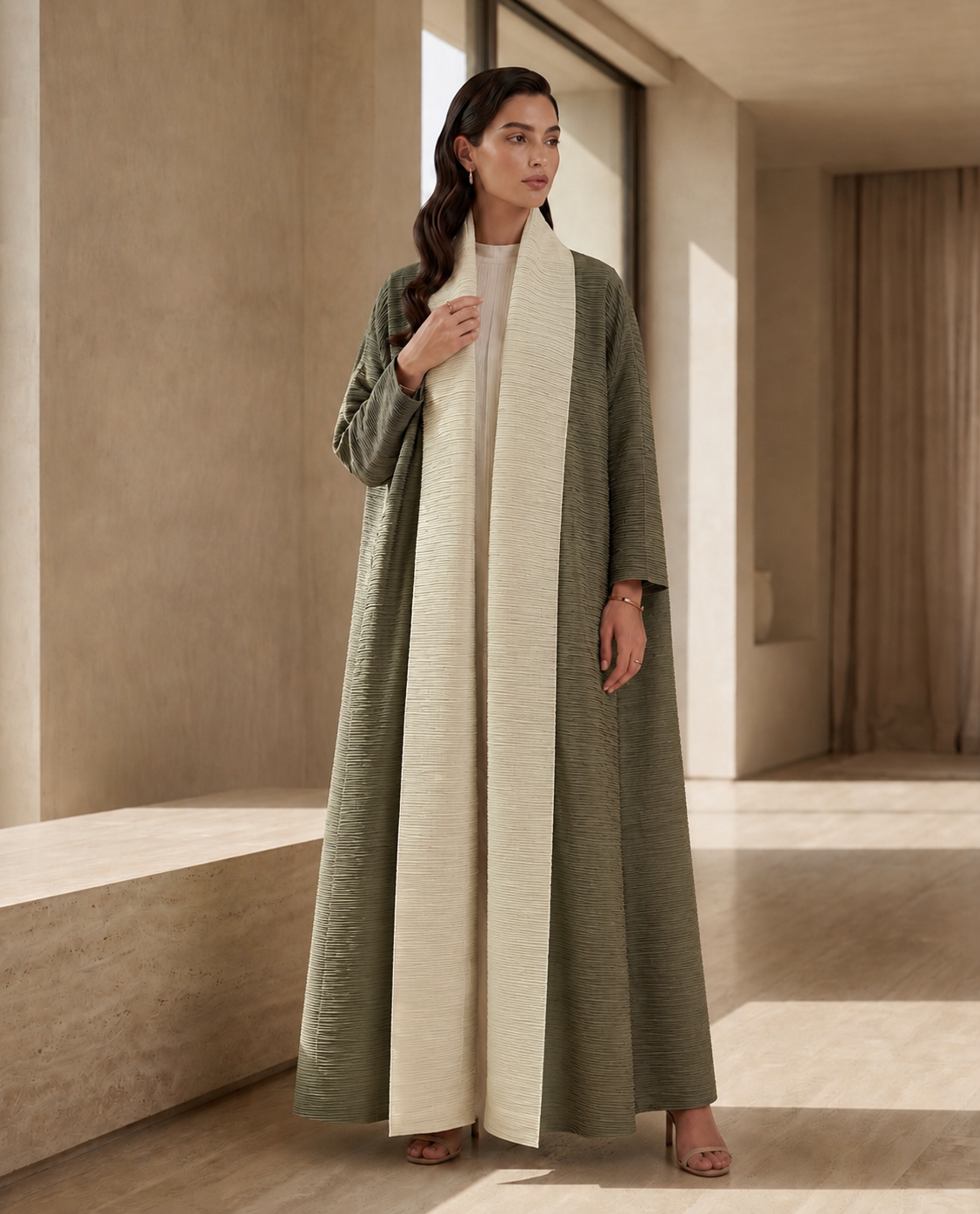Céleste Sage ll Abaya