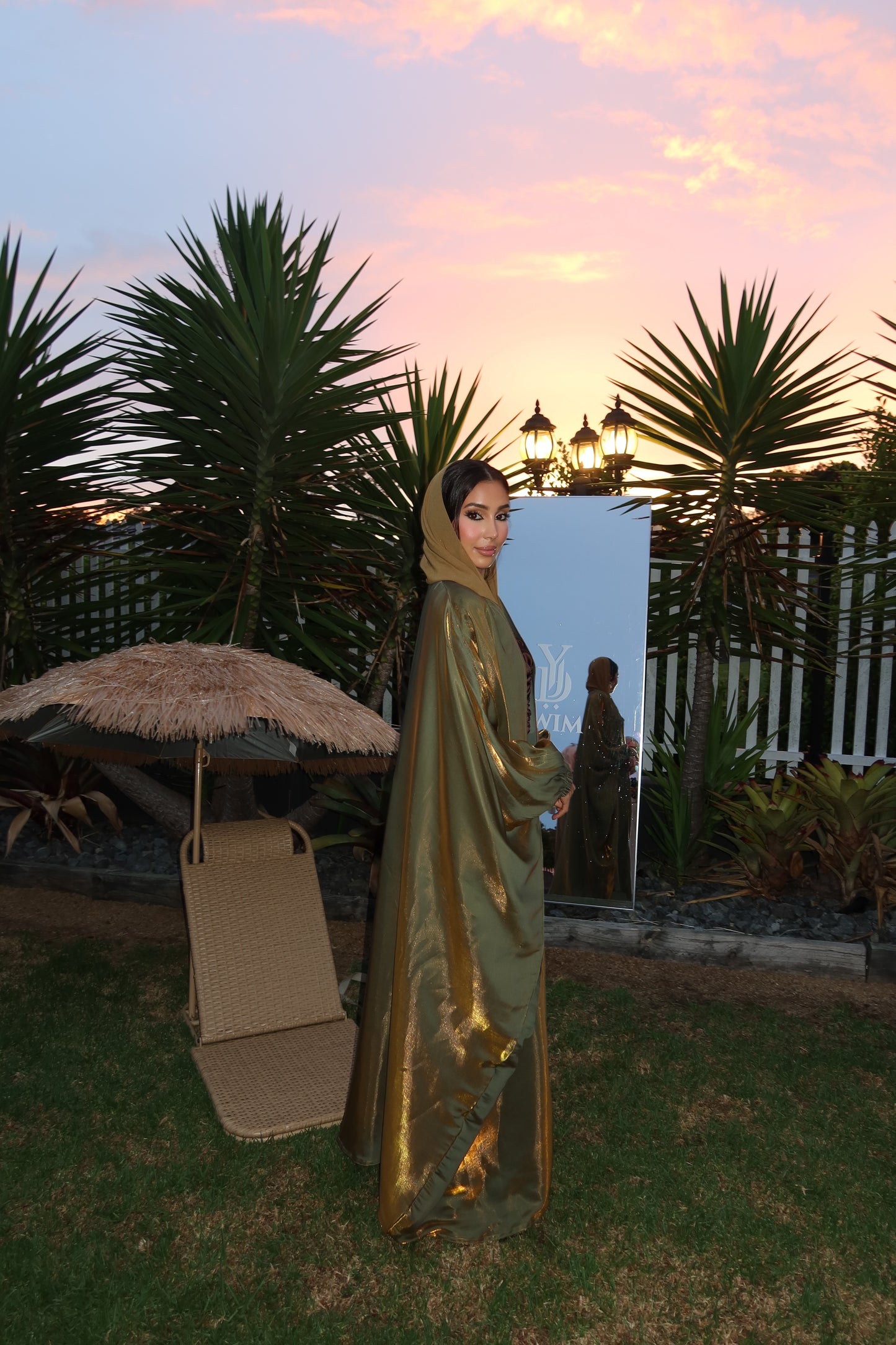 Dreamy Sage Abaya