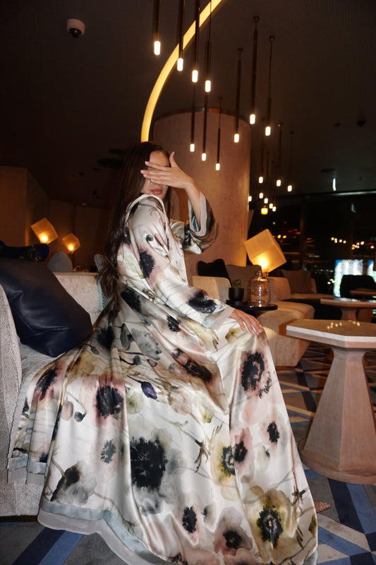 Whispers of Silk Abaya